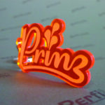 Corte e Gravação a Laser em Chaveiros de Acrilico