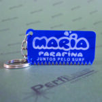 Corte e Gravação a Laser em Chaveiros de Acrilico