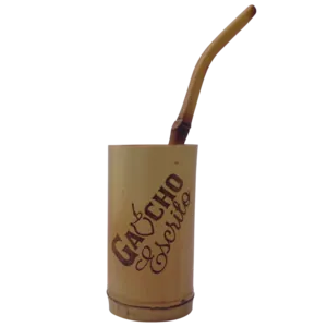 Gravação em Copo de Bambu Personalizado Terere