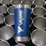 Gravação a Laser Copo Térmico Pintura a Pó Stanley Azul