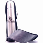 GRavação a Laser em Garrafa Térmica Inox