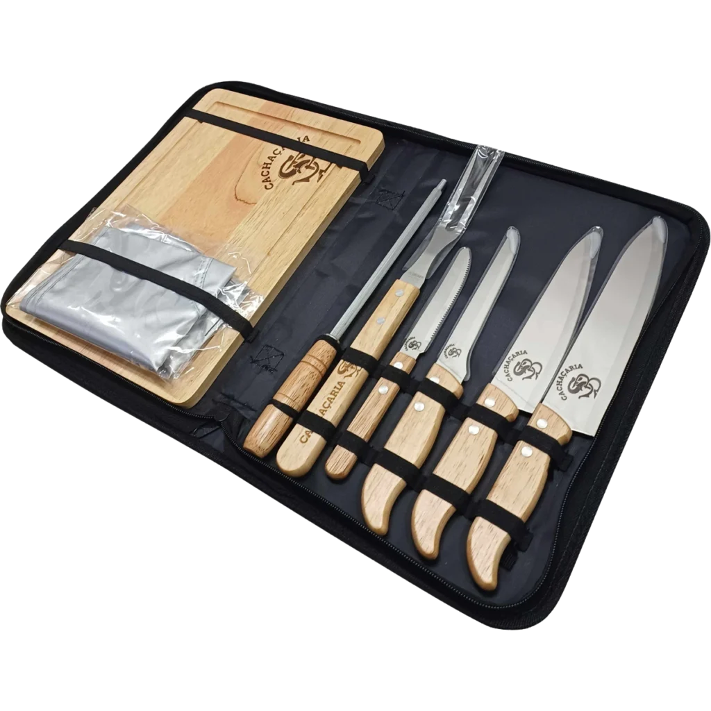 Kit Churrasco Gravado a Laser Personalizado