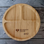 Petisqueira Bambu Atacado Fornecedor Gravação Laser